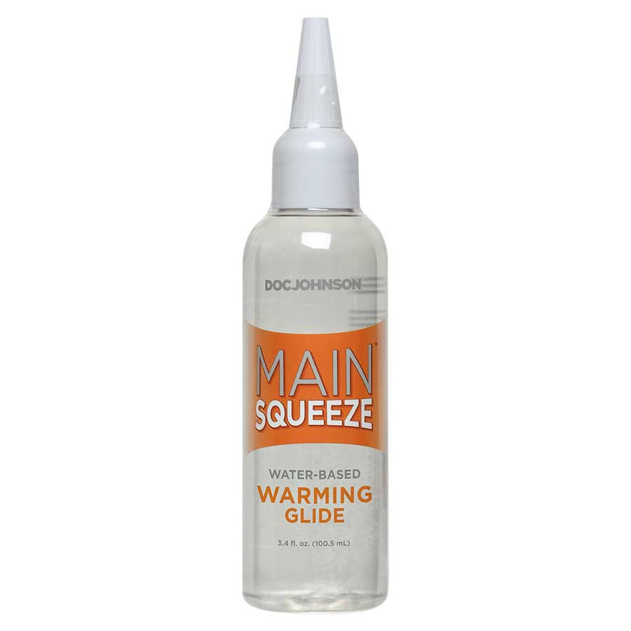 Main Squeeze Water Based Warming Masturbation Lubricant 3.4 fl oz Lubricant