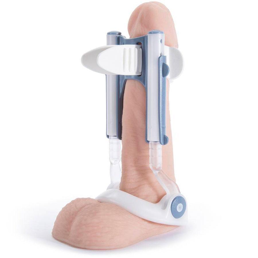 Male Edge Basic Penis Extender Cock Stretching System Blue Edition