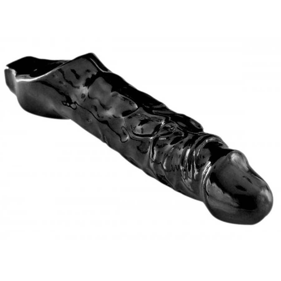 Mamba Penis Extension Sleeve 6.5 Inch Black Cock Sheath Cock Sheaths