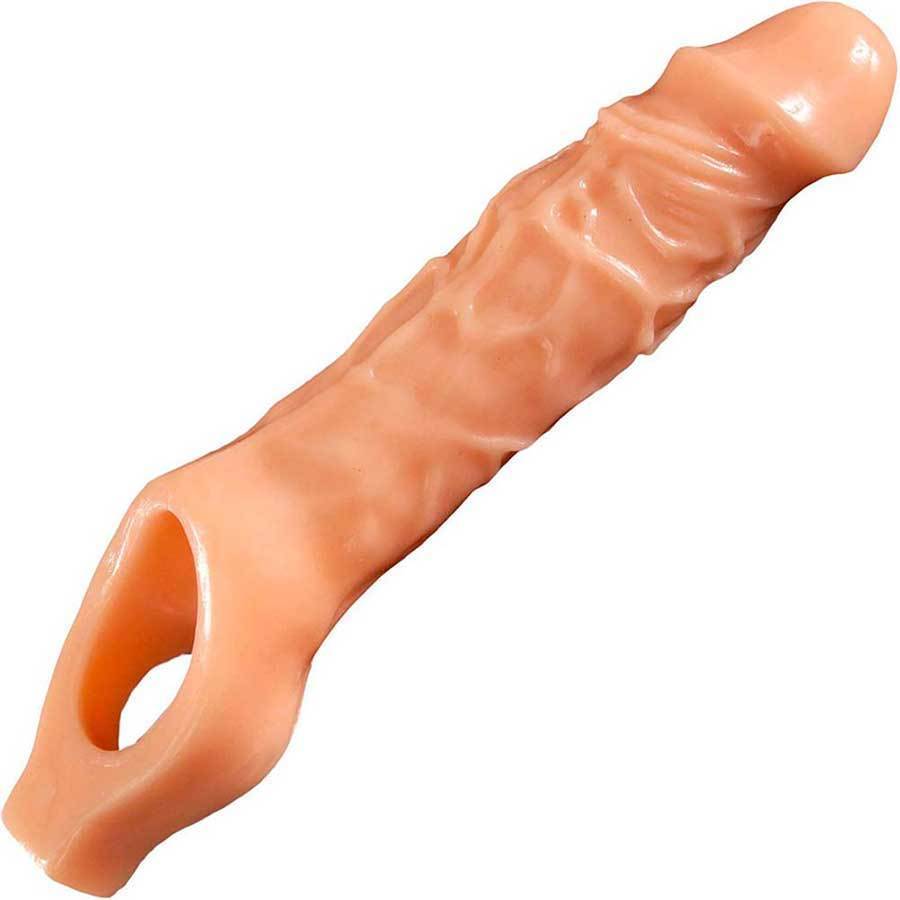 Mamba Penis Extension Sleeve 6.5 Inch Tan Cock Sheath Cock Sheaths