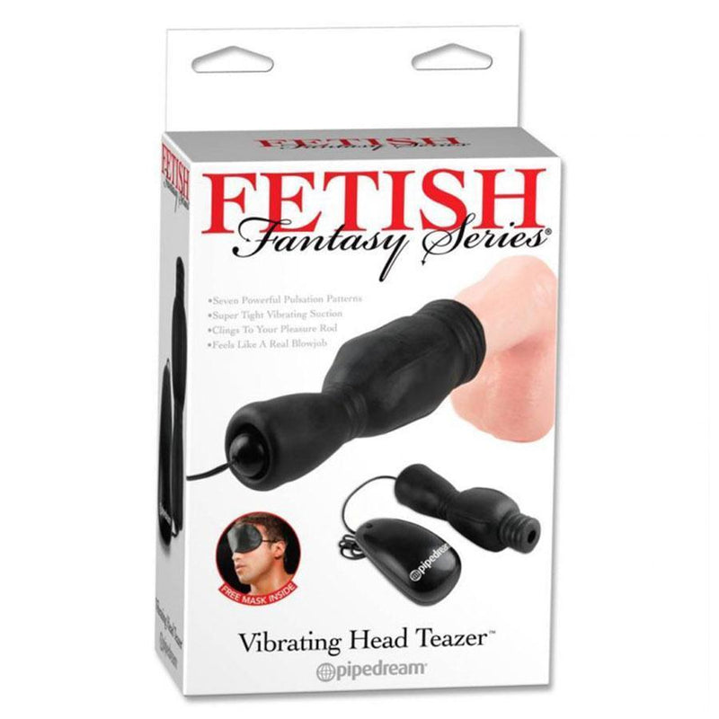 Men's Vibrating Head and Penis Glans Teazer by Fetish Fantasy Male Vibrators