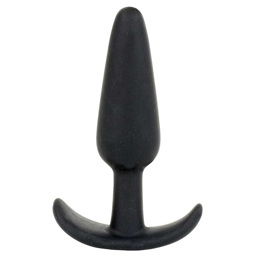 Mood Naughty Black Silicone Butt Plug by Doc Johnson (S,M,L, &amp; XL) Anal Sex Toys Small