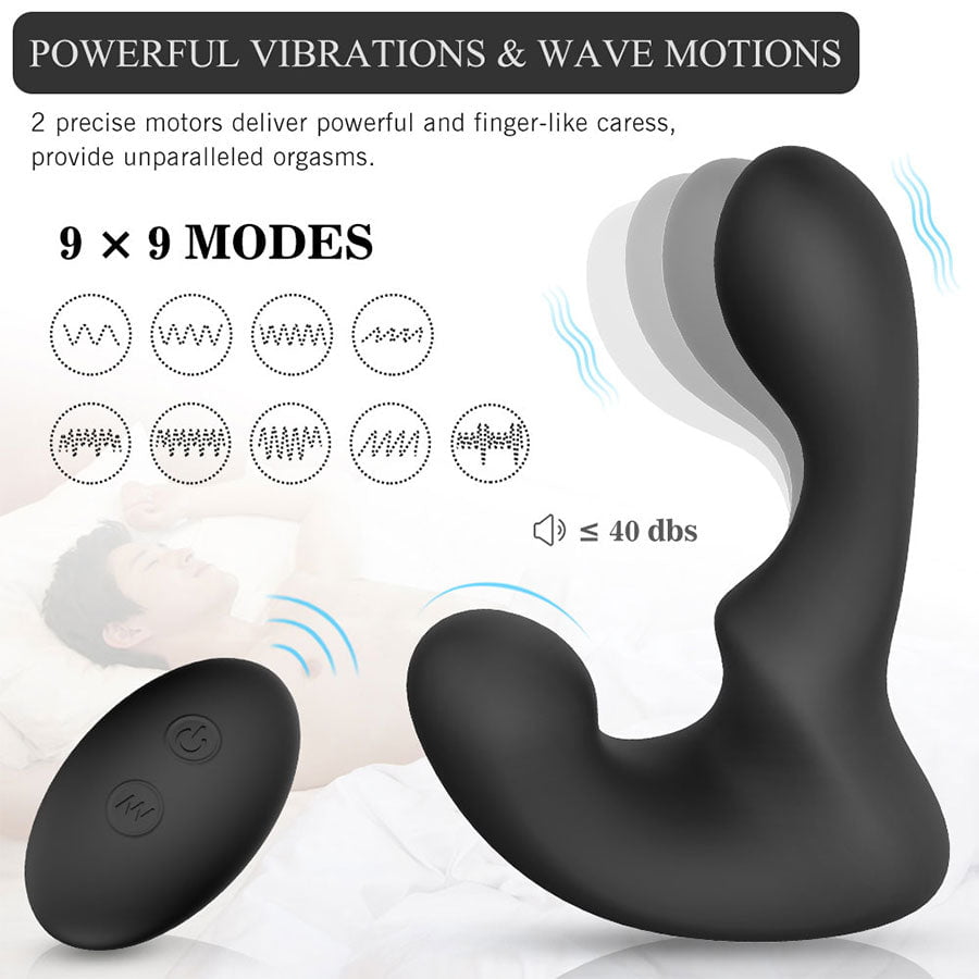 Motus Wave Motion "Come Hither" Vibrating Prostate Massager by Lynk Motus Wave Motion "Come Hither" Vibrating Prostate Massager by Lynk
