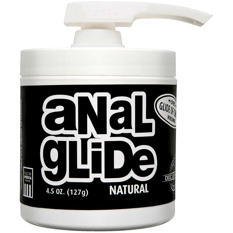 Natural Anal Lube Jelly Glide by Doc Johnson Lubricant