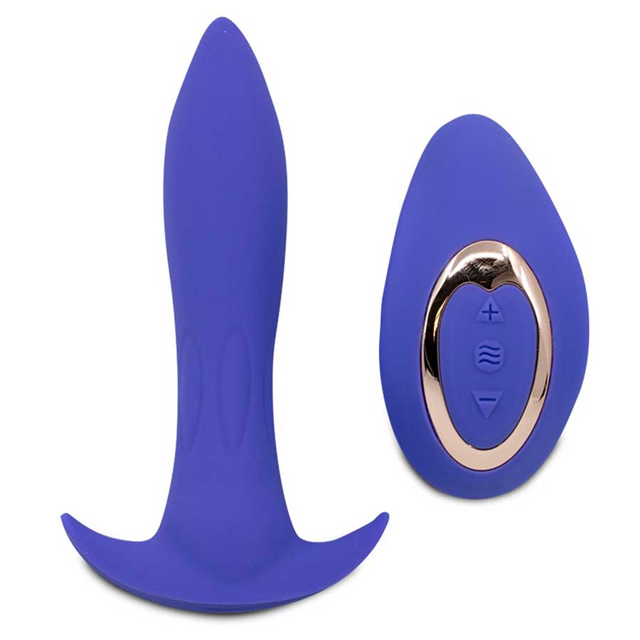 Nu Sensuelle Power Plug 20 Function Remote Control Vibrating Butt Plug Anal Sex Toys Violet