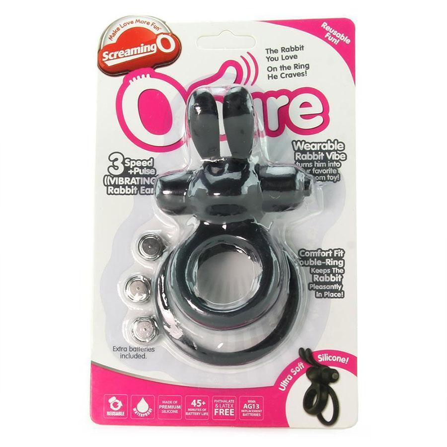 Ohare Vibrating Rabbit Cock Ring & Couples Wearable Vibrator by Scream Ohare Vibrating Rabbit Cock Ring & Couples Wearable Vibrator by Scream