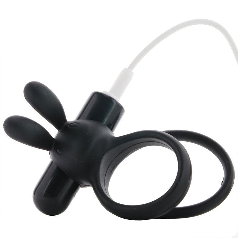 Ohare XL Rechargeable Vibrating Rabbit Cock Ring &amp; Couples Vibrator by Screaming O Cock Rings