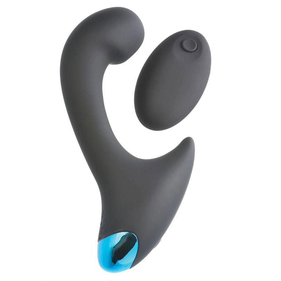 Optimale P-Curve Vibrating Prostate Massager &amp; Wireless Silicone Anal Vibrator for Men Prostate Massagers