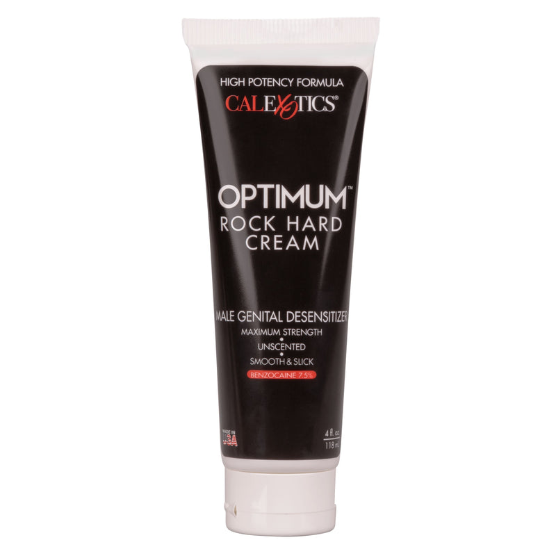 Optimum Rock Hard Male Enhancement Desensitizing Delay Cream 4 oz Numbing Cream