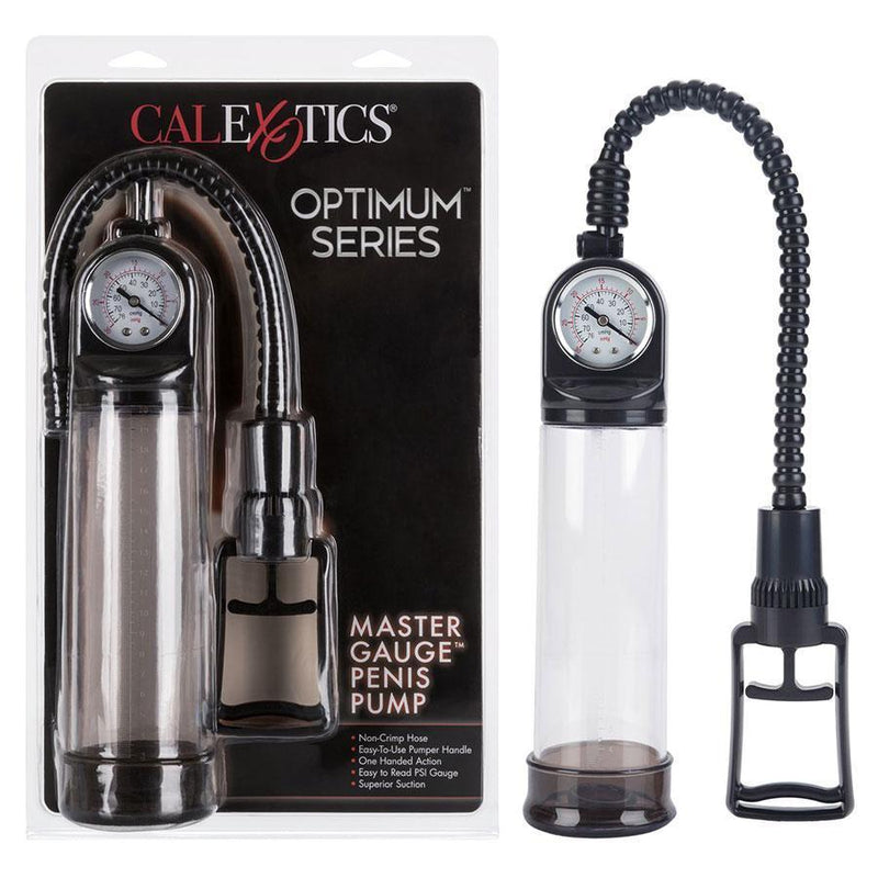 Optimum Series Master Gauge Penis Pump With EZ Pull Trigger by Cal Exotics Penis Pumps
