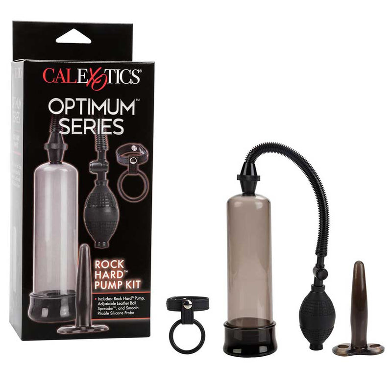 Optimum Series Rock Hard Pump Kit by Calexotics Penis Pumps