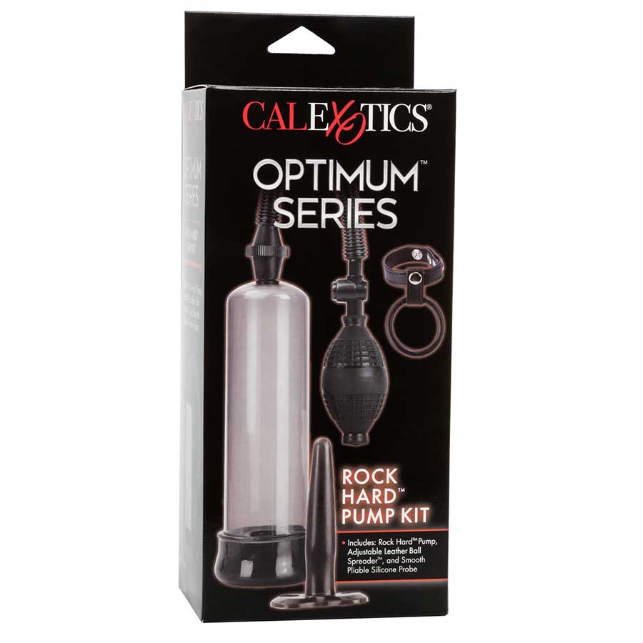 Optimum Series Rock Hard Pump Kit by Calexotics Penis Pumps