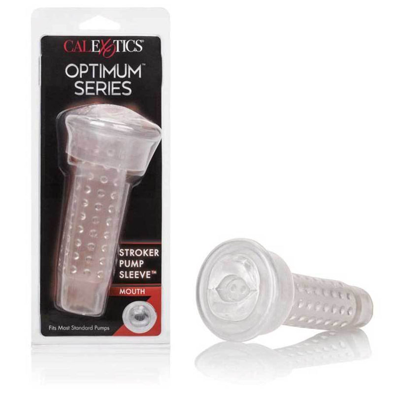 Optimum Series Universal Penis Pump Mouth Sleeve and Masturbator Optimum Series Universal Penis Pump Mouth Sleeve and Masturbator