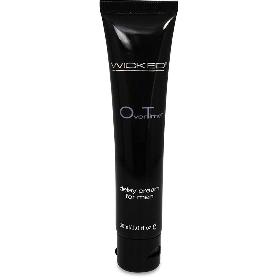 Overtime Delay Cream for Men by Wicked Sensual Care 1 oz Numbing Cream