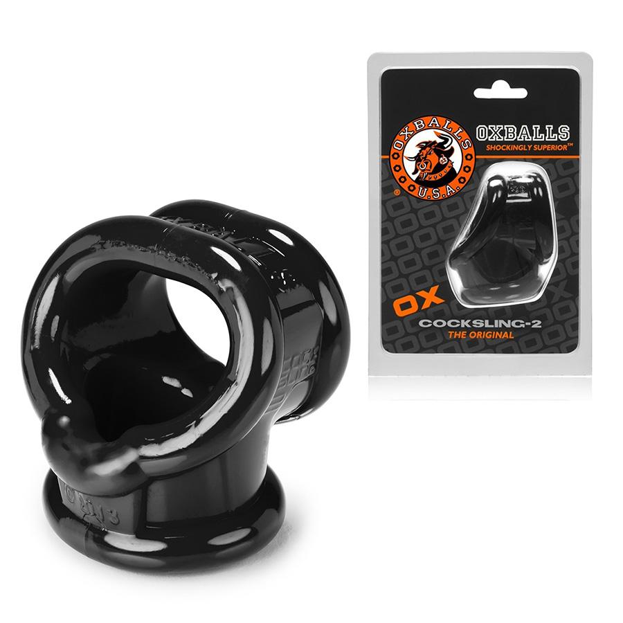 Oxballs Cock Sling 2 | Ultra Soft  Cock Ring &amp; Ball Stretcher Cock Rings