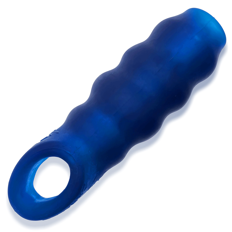 Oxballs Invader Rippled Open-Ended Silicone Cock Sheath Extender Cock Sheaths