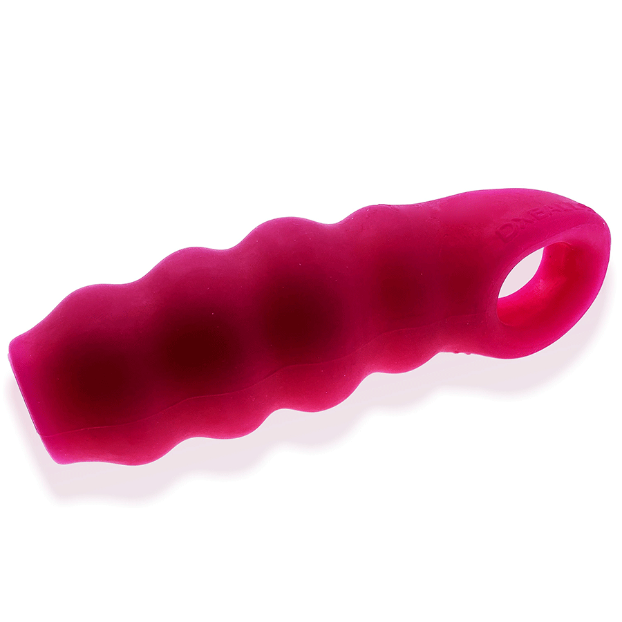 Oxballs Invader Rippled Open-Ended Silicone Cock Sheath Extender Cock Sheaths