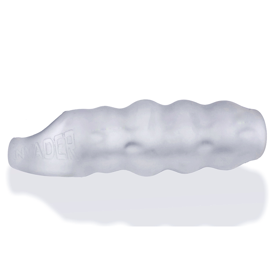 Oxballs Invader Rippled Open-Ended Silicone Cock Sheath Extender Cock Sheaths