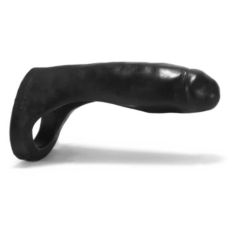 Oxballs Silicone Penetrator Black Double Penetration Cock Ring Cock Rings