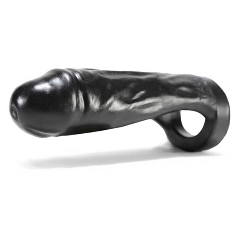 Oxballs Silicone Thug Black Double Penetration Cock Ring Cock Rings