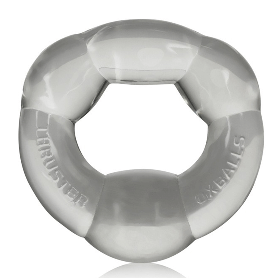Oxballs Thruster Stretchy Beaded Cock Ring Cock Rings Clear