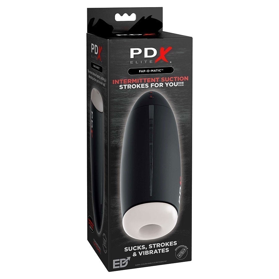 PDX Elite Fap-O-Matic Suction Stroking Masturbator by Pipedream Products Masturbators