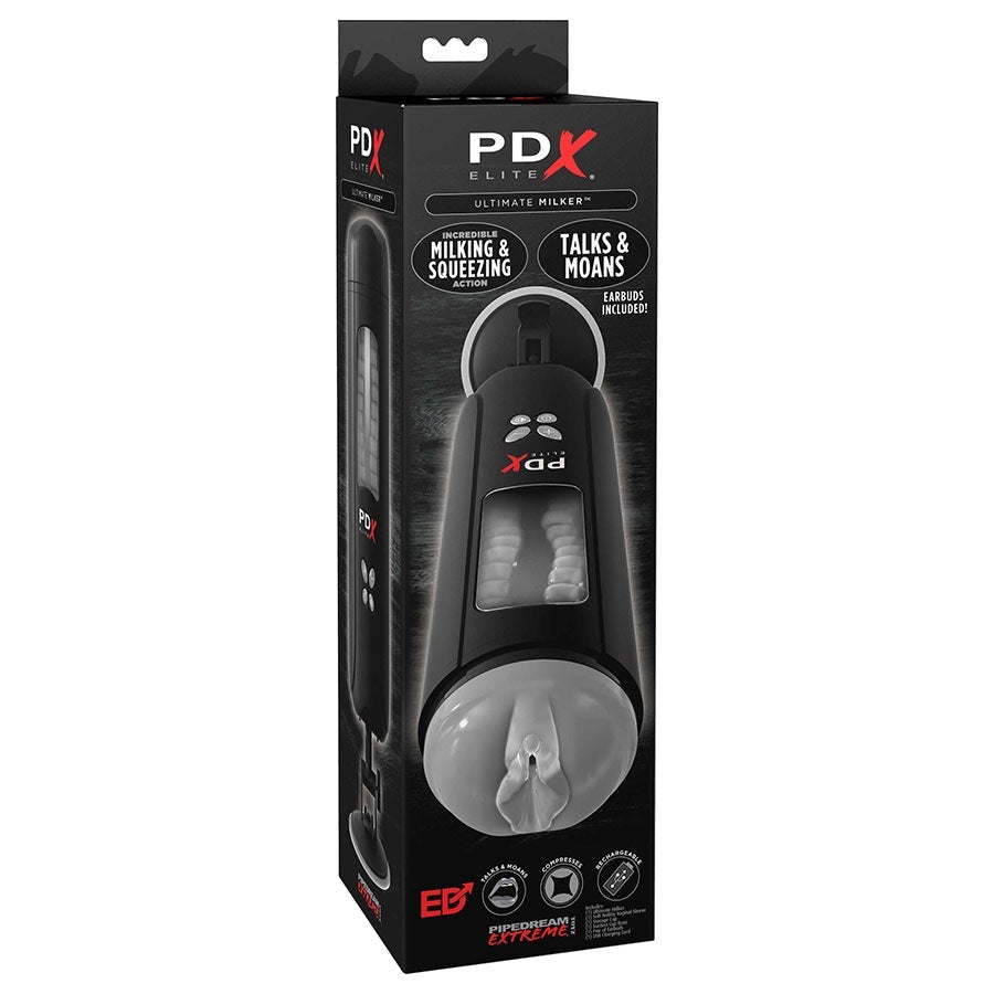 PDX Elite Rechargeable Ultimate Milker Pussy Masturbator by Pipedream Products Masturbators