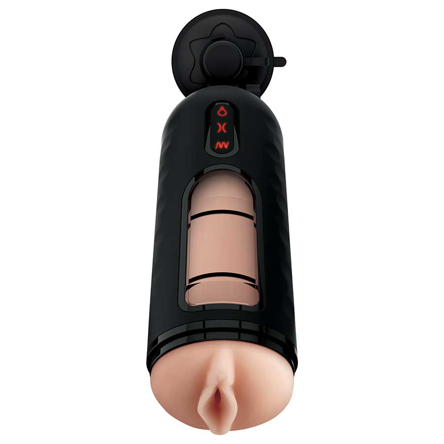 PDX Elite Vibrating Fanta Flesh Mega Milker Masturbator by Pipedream Products Masturbators