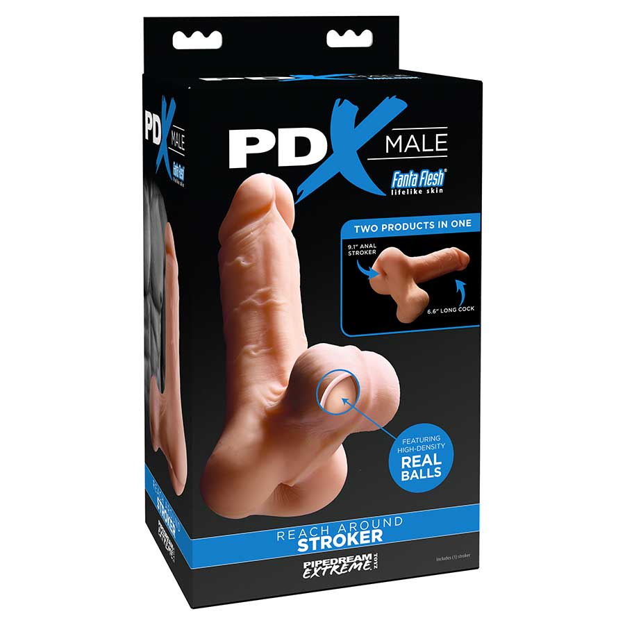 PDX Male Reach Around Gay Anal Stroker by Pipedream Products
