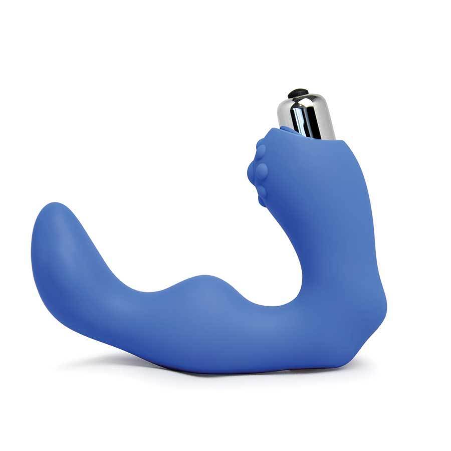 Perfect Fit Vibrating Prostate Massager Blue for Men Prostate Massagers