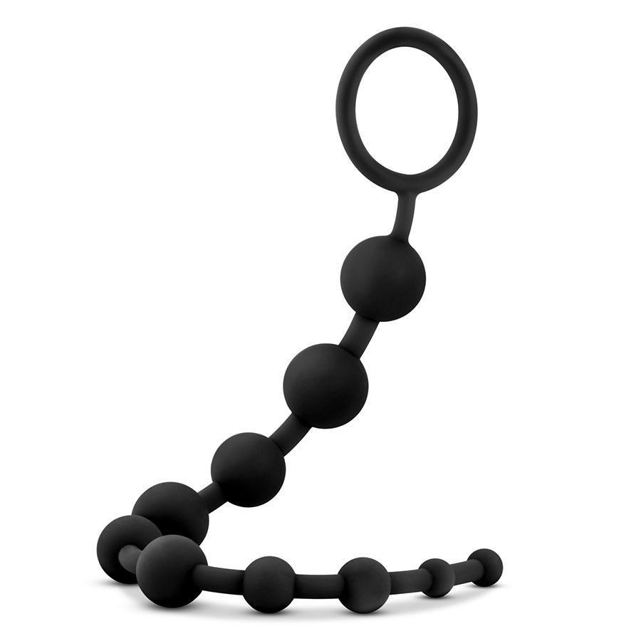 Performance Black Silicone Anal Beads by Blush Novelties Anal Sex Toys