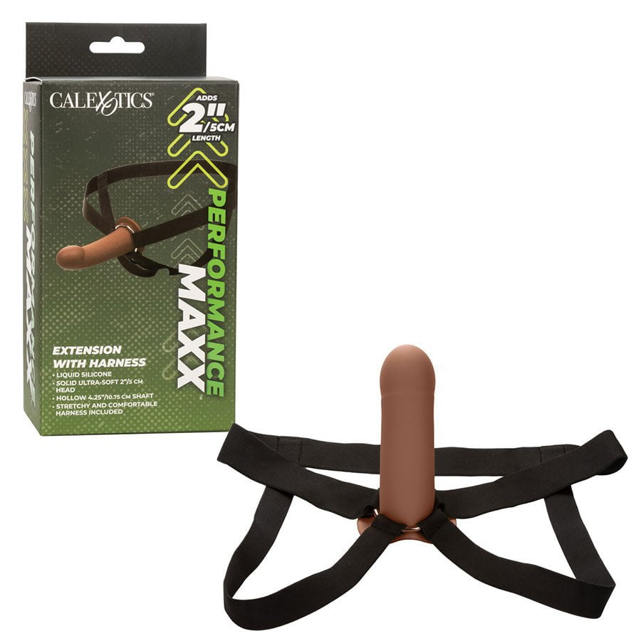Performance Maxx Hollow Penis Extension with Harness Cock Sheaths