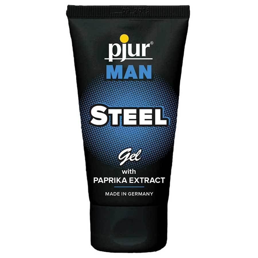 Pjur MAN STEEL Erection Gel 1.7 oz (50 ml) Penis Enhancement Cream