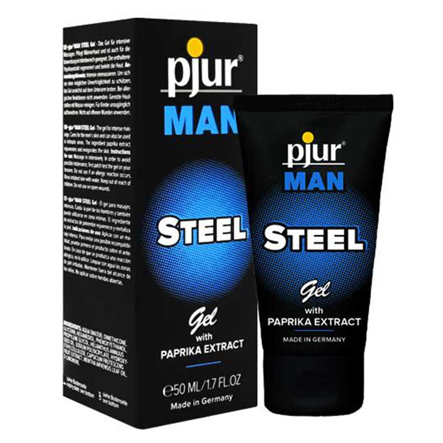 Pjur MAN STEEL Erection Gel 1.7 oz (50 ml) Penis Enhancement Cream
