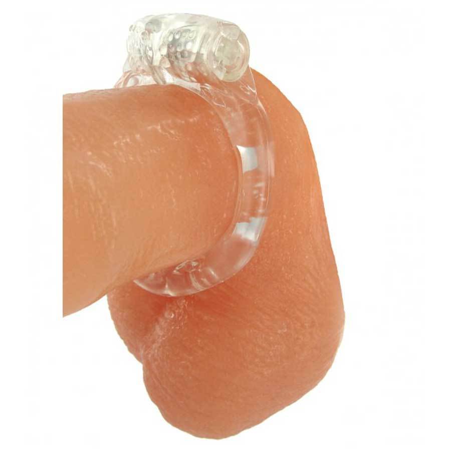Platinum Orgasmic Vibrating Cock Ring for Couples Clear Penis Ring Cock Rings