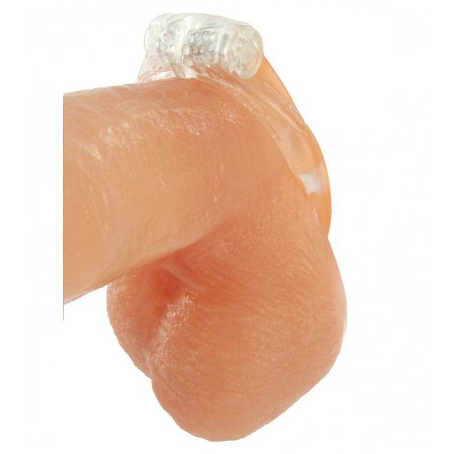Platinum Orgasmic Vibrating Cock Ring for Couples Clear Penis Ring Cock Rings