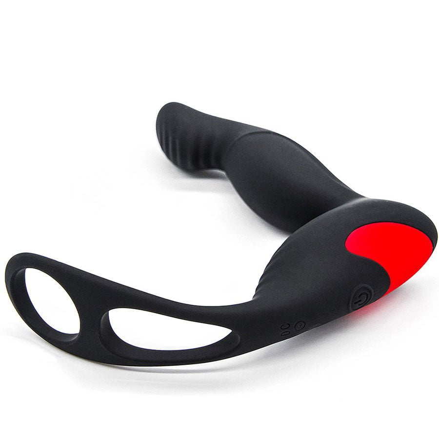PPD 9-Speed Vibrating Prostate Massager and Cock Ring PPD 9-Speed Vibrating Prostate Massager and Cock Ring