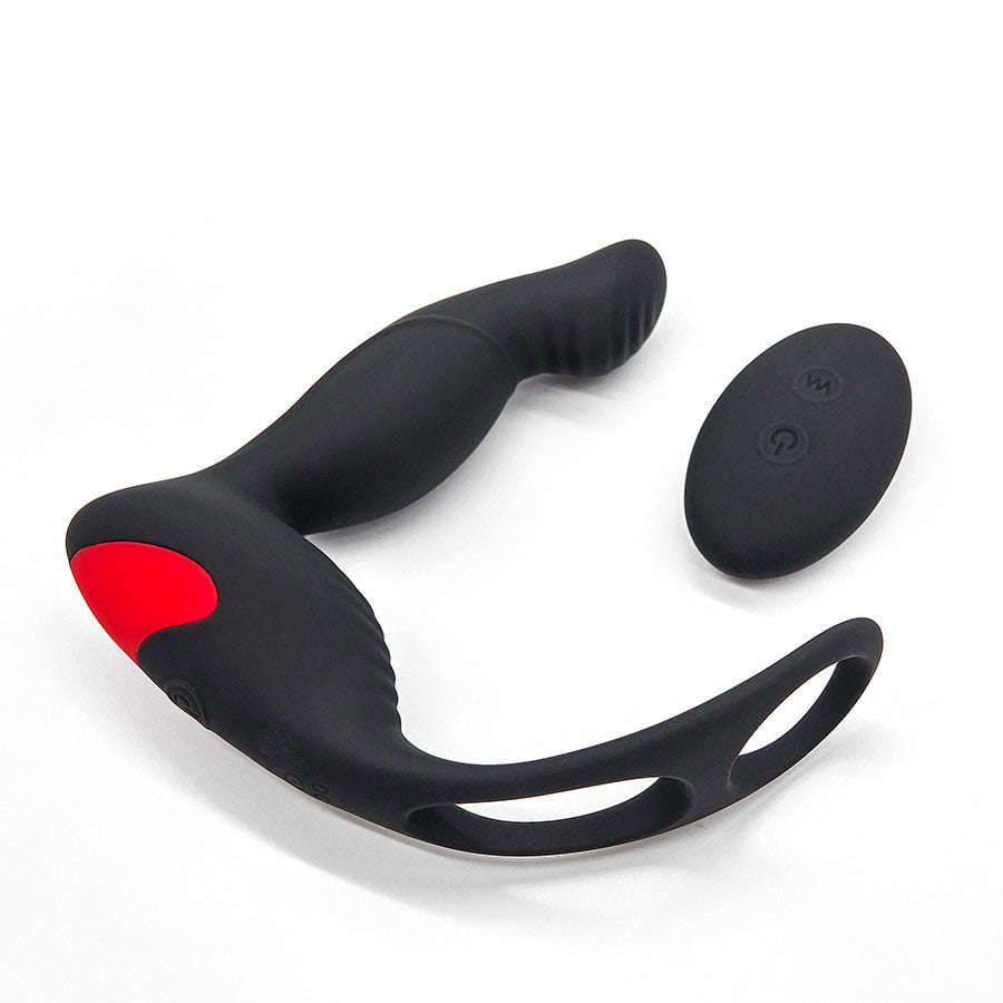 PPD 9-Speed Vibrating Prostate Massager and Cock Ring PPD 9-Speed Vibrating Prostate Massager and Cock Ring