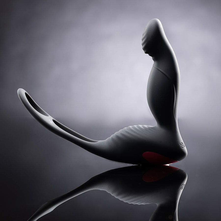 PPD 9-Speed Vibrating Prostate Massager and Cock Ring PPD 9-Speed Vibrating Prostate Massager and Cock Ring