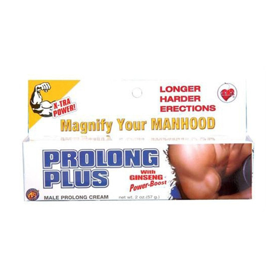 Prolong Plus Male Prolonging & Performance Cream 2 Fl oz