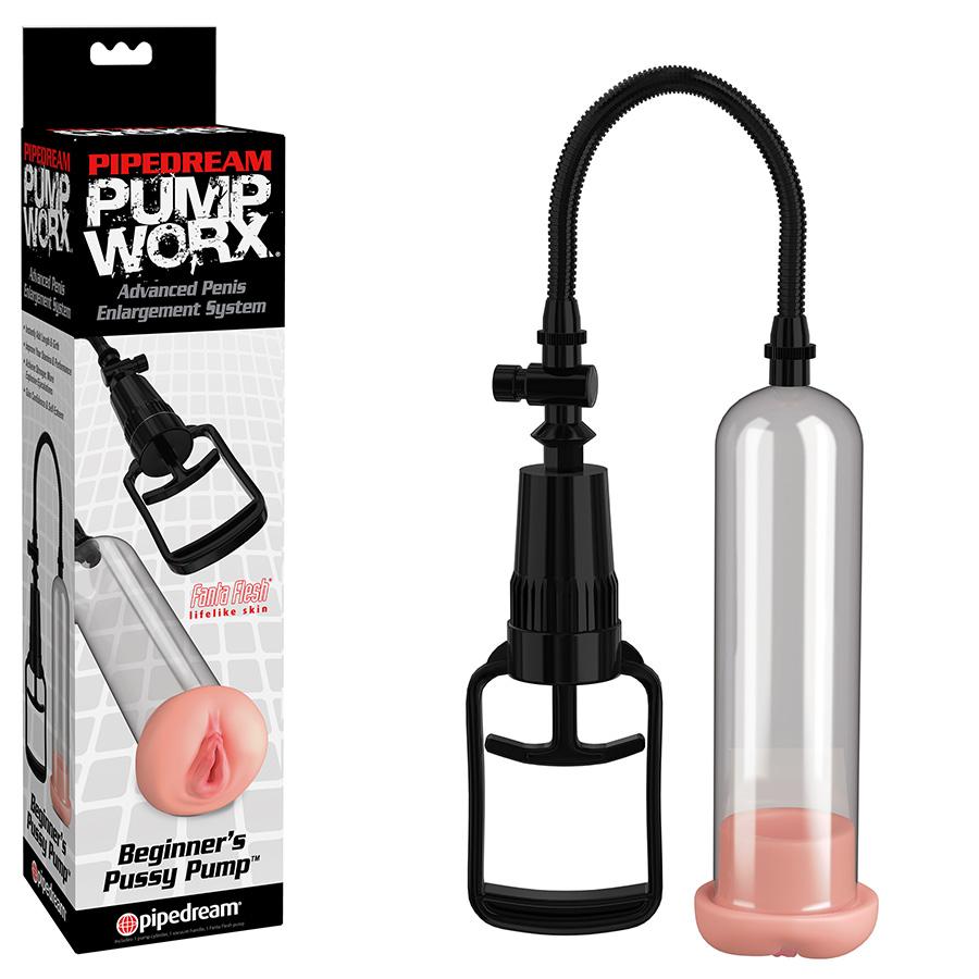 Pump Worx Beginners Pussy Sleeve Penis Pump | Masturbation Cock Pump Penis Pumps