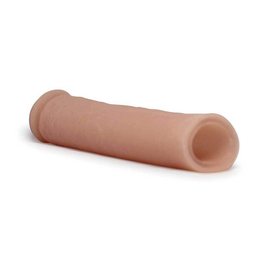 Real Skin Penis Extension Sleeve 9 Inch Tan Cock Sheath by Healthy Vibes Cock Sheaths