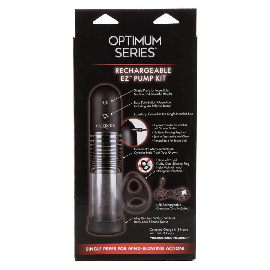 Rechargeable EZ Electric Penis Pump Kit Optimum Series by Cal Exotics Penis Pumps