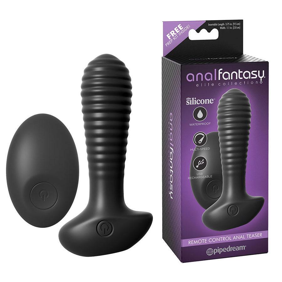 Remote Controlled Anal Teaser Silicone Prostate Massager by Anal Fantasy Prostate Massagers