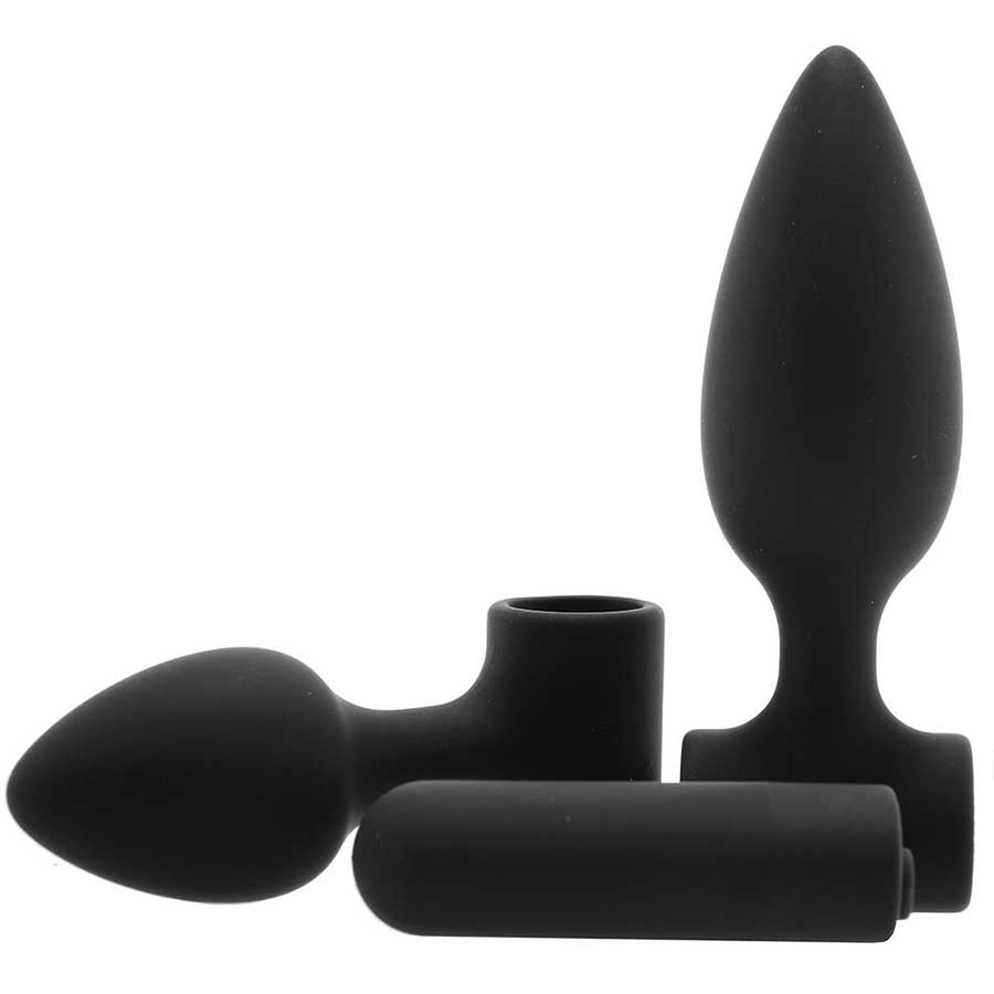 Renegade Black Vibes-O-Spades Plug Kit by NS Novelties Anal Sex Toys