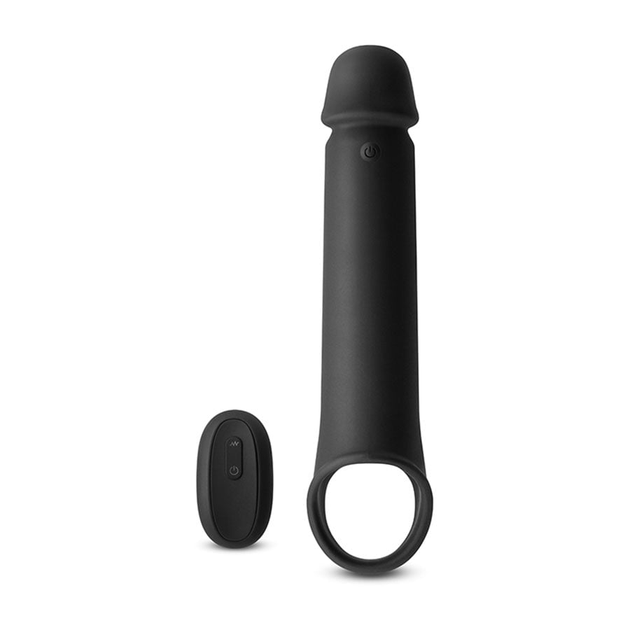 Renegade Brute Rechargeable Silicone Vibrating Penis Extension Cock Sheaths