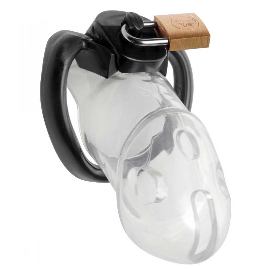 Rikers Locking 2.75 Inch Adjustable Chastity Cage by Master Series Chastity
