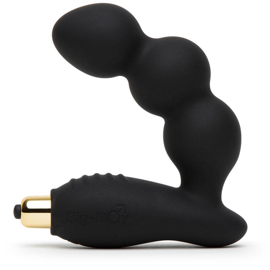 Rocks Off Big Boy Vibrating Black Prostate Massager & Perineum Stimulator Prostate Massagers
