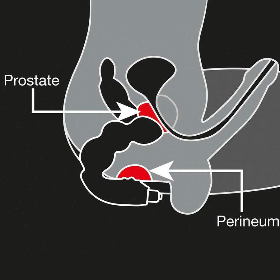 Rocks Off Big Boy Large Vibrating Black Prostate Massager for Men Rocks Off Big Boy Large Vibrating Black Prostate Massager for Men