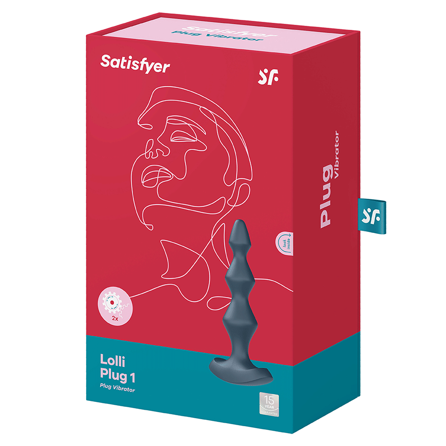 Satisfyer Lolli Plug 1 Silicone Vibrating Anal Plug Anal Sex Toys